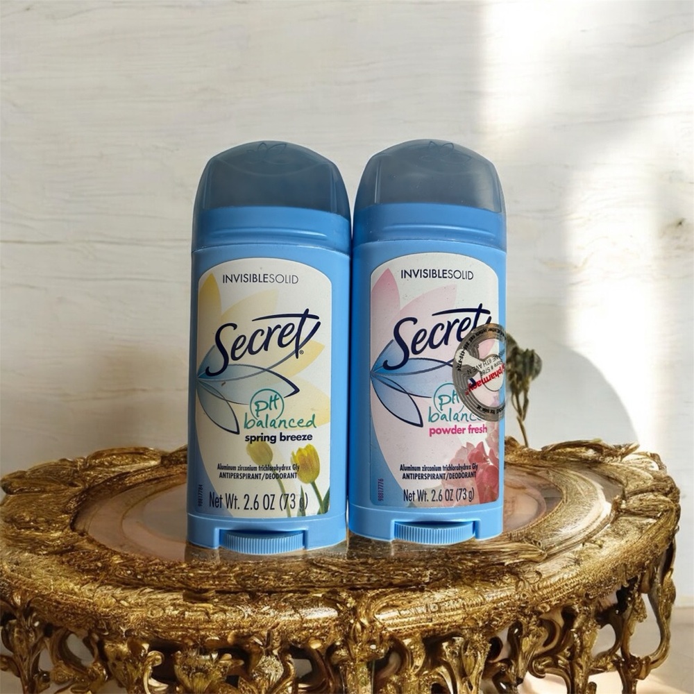 Secret Invisible Solid Deodorant Set